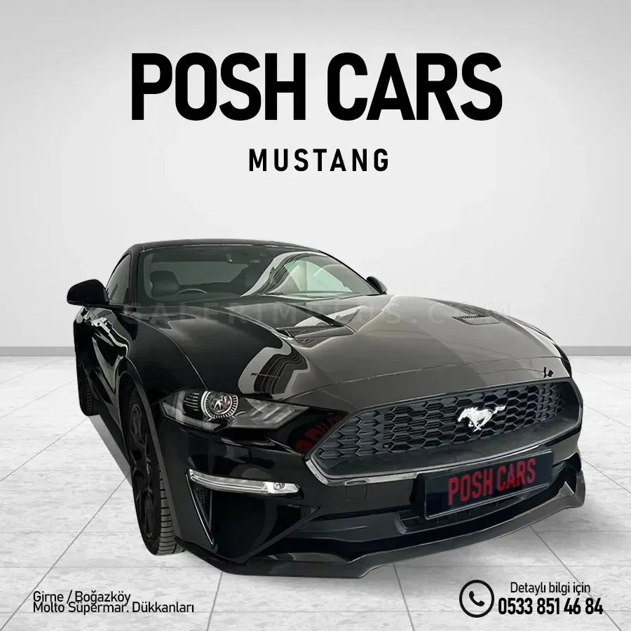 2019 Ford Mustang 2.3 Convertible GASOLINE AUTOMATIC Girne İlan görseli - GalerimPlus