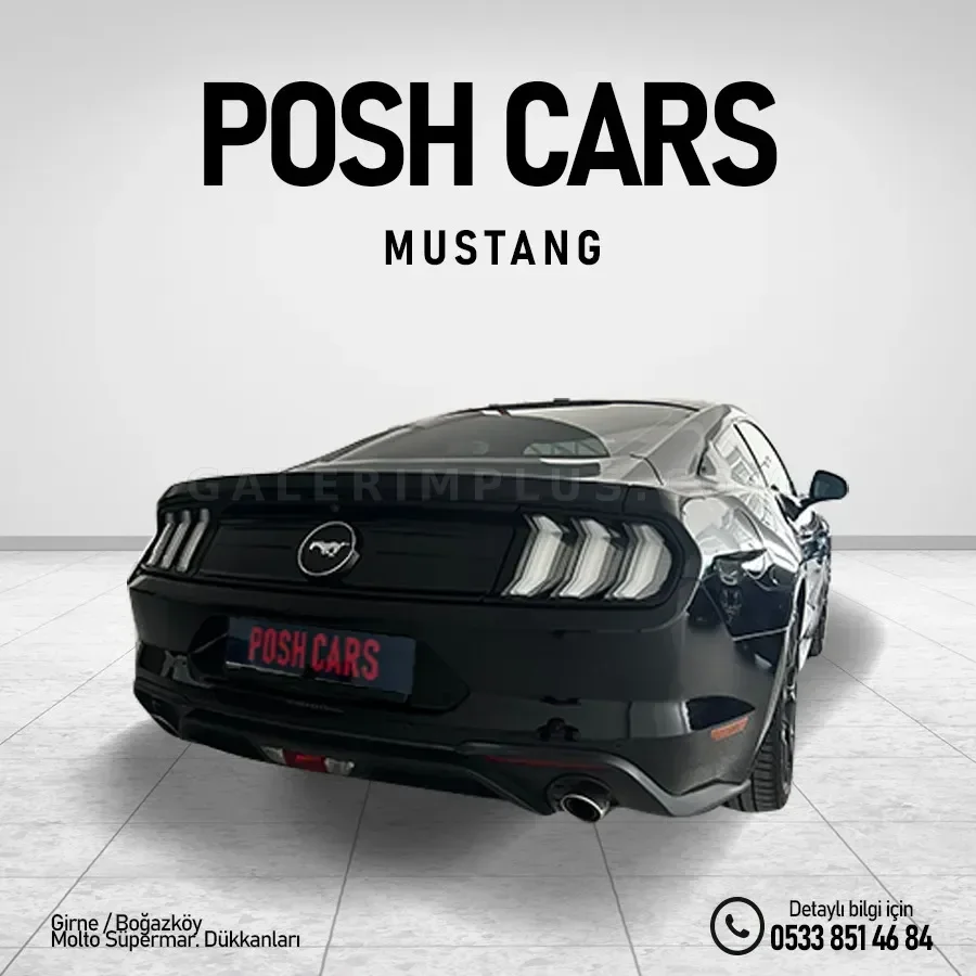 2019 Model Otomatik Ford Mustang 2.3 Convertible Girne Satılık İkinci El | GalerimPlus - Thumbnail 3