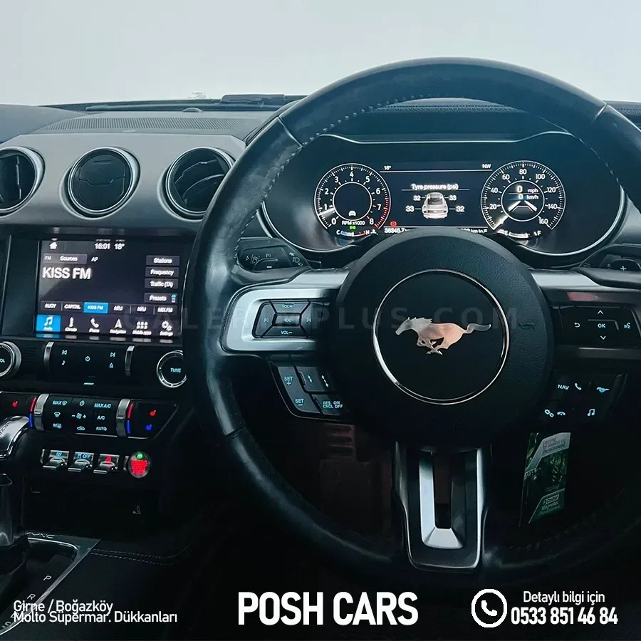 2019 Model Otomatik Ford Mustang 2.3 Convertible Girne Satılık İkinci El | GalerimPlus - Thumbnail 6