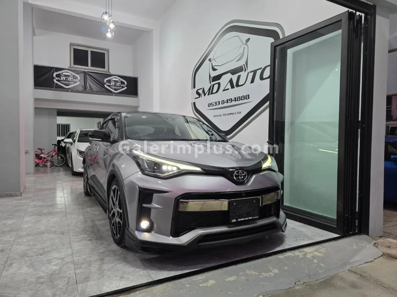 2022 Model Otomatik Toyota C-HR 1.8 Hybrid Lefkoşa Satılık İkinci El | GalerimPlus - Thumbnail 2