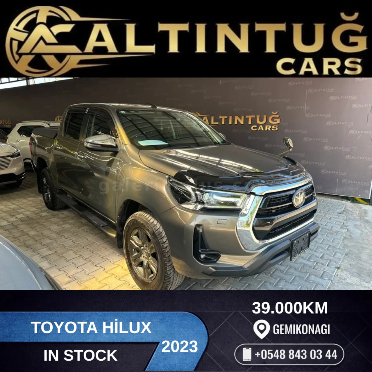 2023 Toyota Hilux Lefke Satılık İkinci El | GalerimPlus - Fotoğraf 1