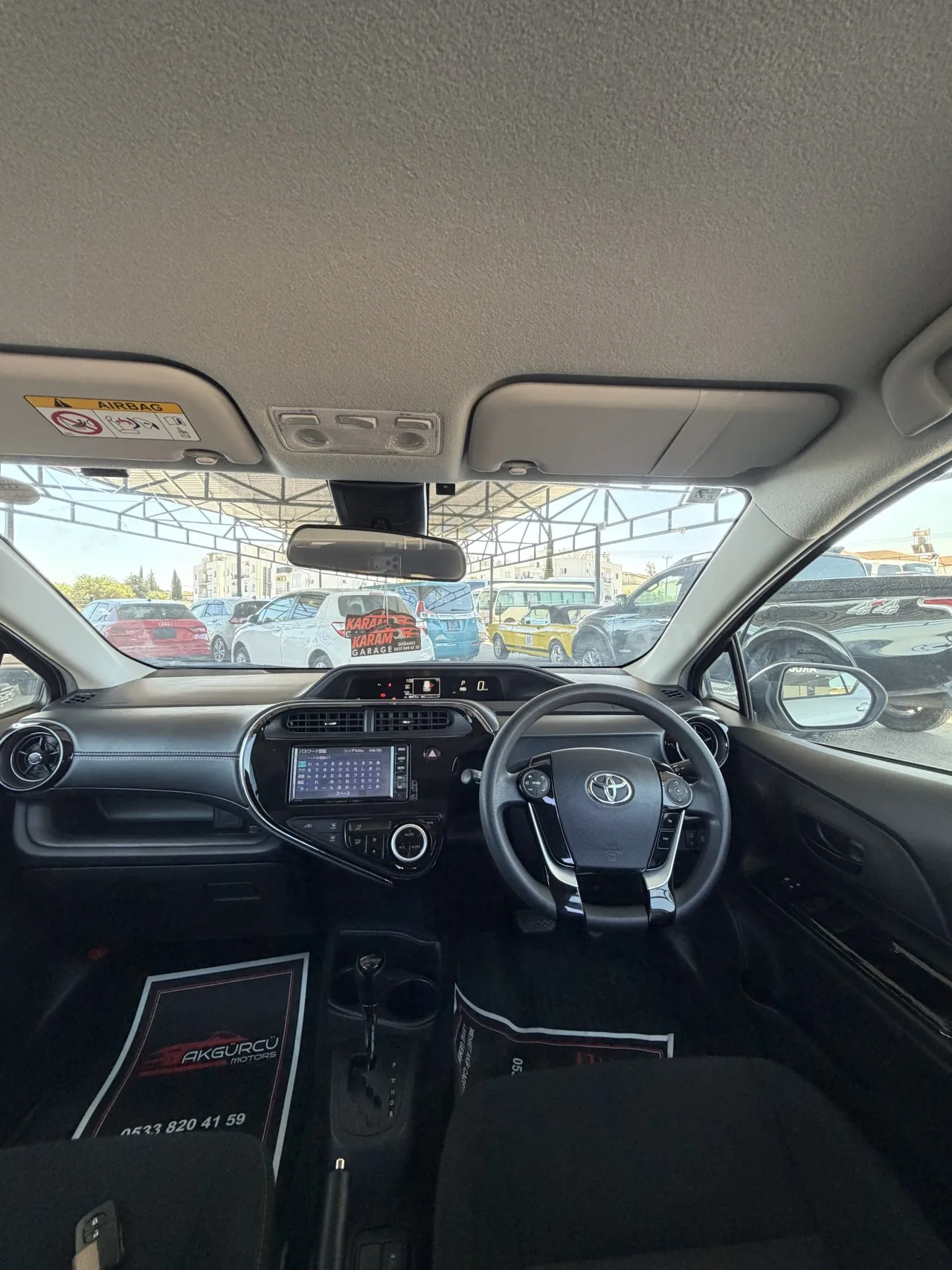 2021 Model Otomatik Toyota Aqua 1.5 Hybrit Lefke Satılık İkinci El | GalerimPlus - Thumbnail 6