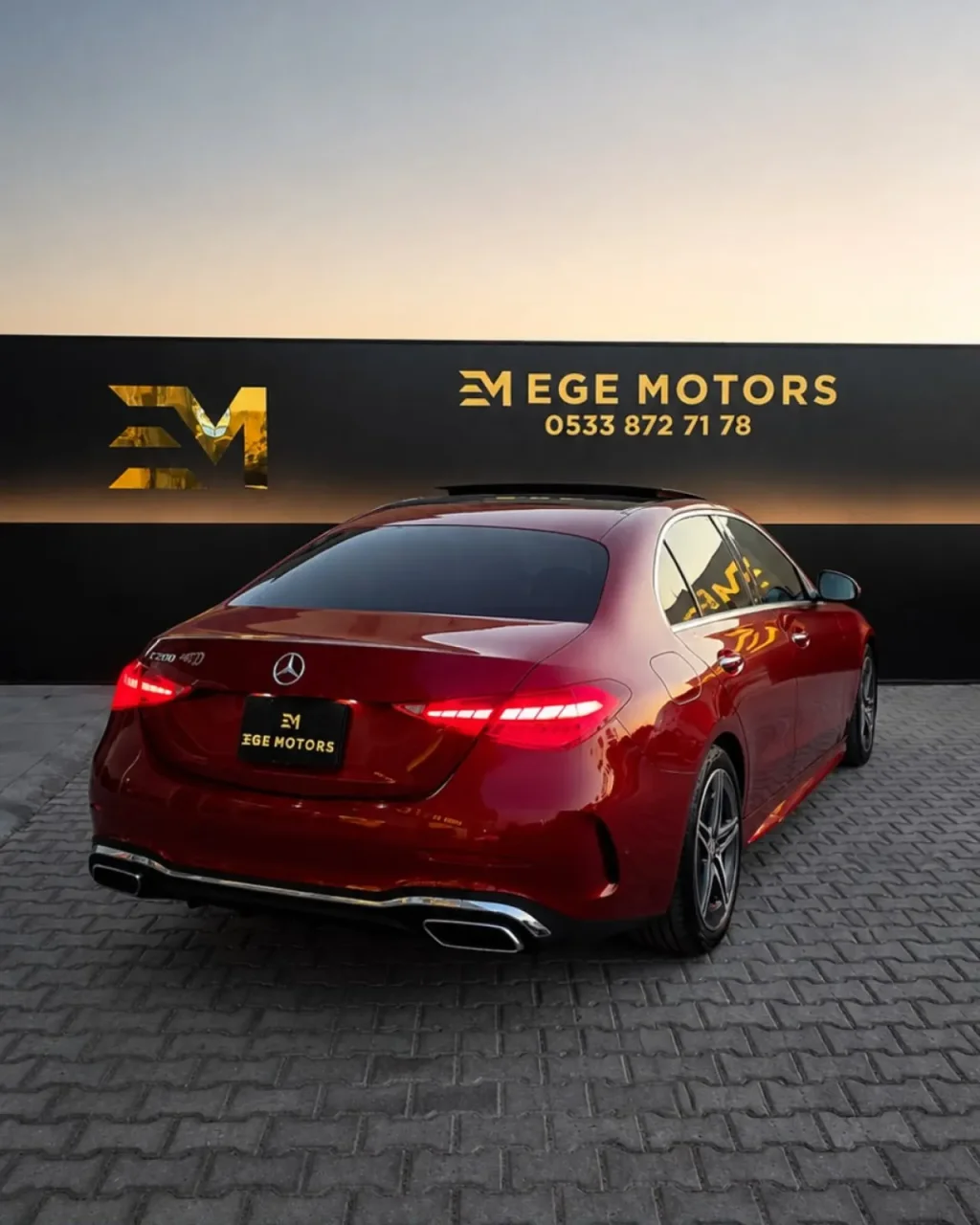2022 Mercedes-Benz C Serisi C 200 Girne Satılık İkinci El | GalerimPlus - Thumbnail 2