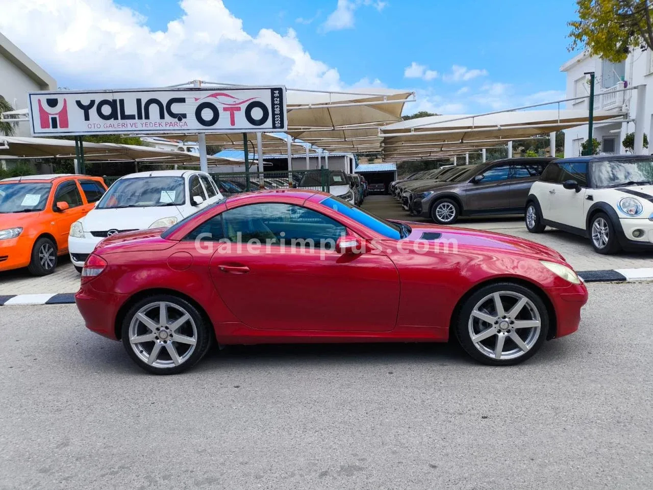 2007 Model Otomatik Mercedes-Benz SLK 200 Gazimağusa Satılık İkinci El | GalerimPlus - Thumbnail 3