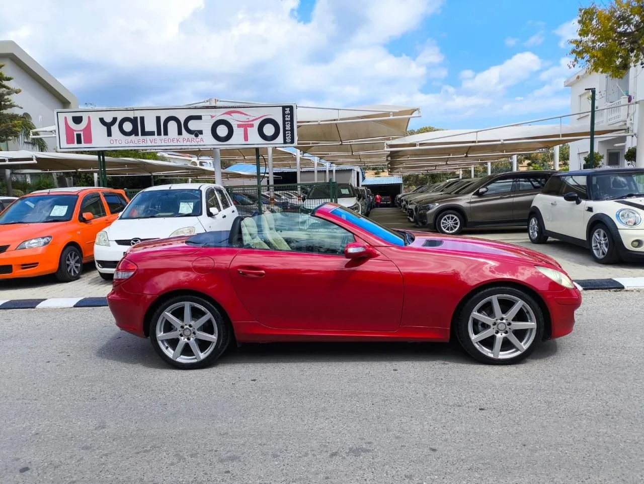 2007 Model Otomatik Mercedes-Benz SLK 200 Gazimağusa Satılık İkinci El | GalerimPlus - Thumbnail 2