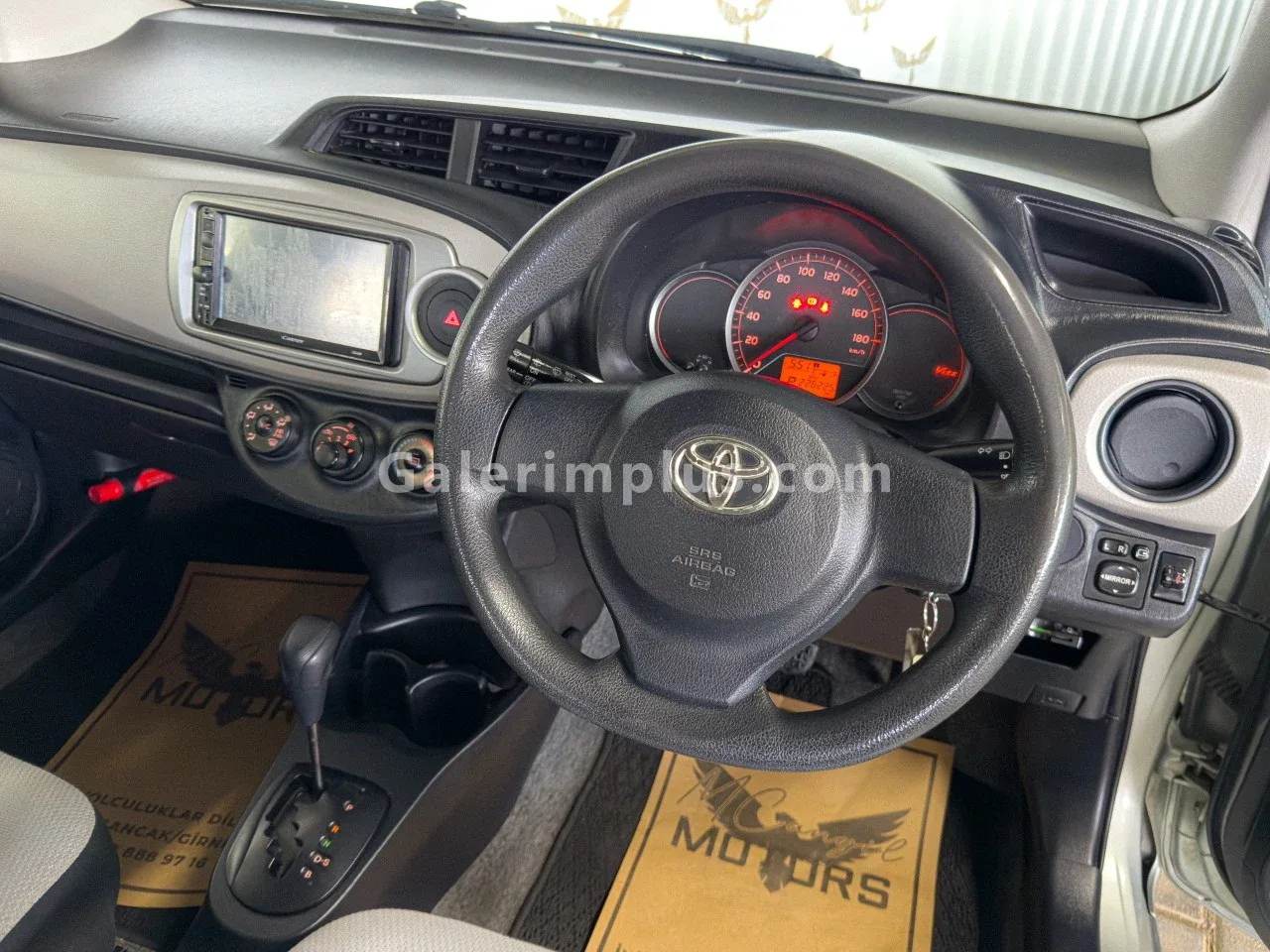 2012 Model Otomatik Toyota Vitz 1.3 Girne Satılık İkinci El | GalerimPlus - Thumbnail 4