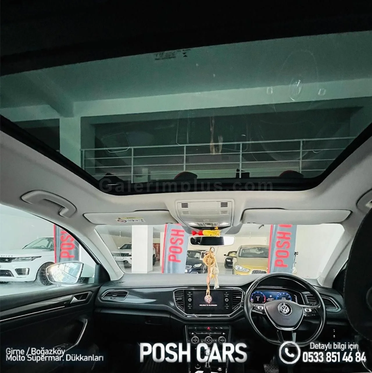 2018 Model Otomatik Volkswagen T-Roc Lefkoşa Satılık İkinci El | GalerimPlus - Thumbnail 8