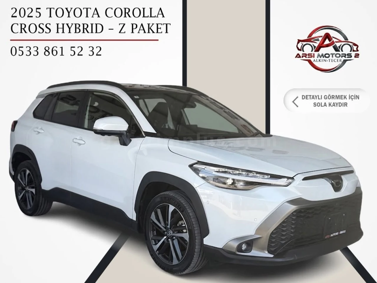 2025 Toyota Corolla Cross Lefkoşa Satılık İkinci El | GalerimPlus - Fotoğraf 1