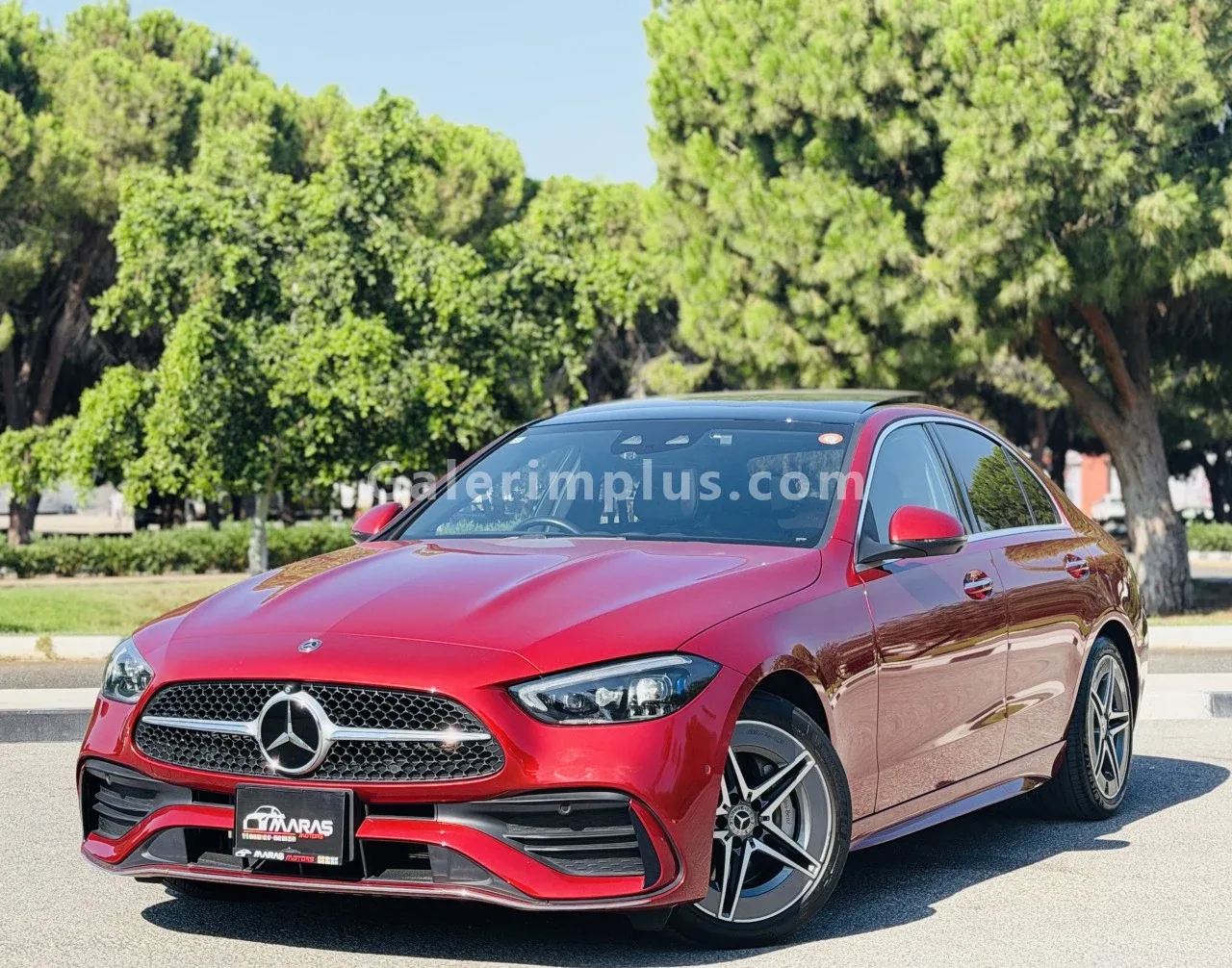 2022 Model Otomatik Mercedes-Benz C Serisi C 220 AMG Gazimağusa Satılık İkinci El | GalerimPlus - Thumbnail 3