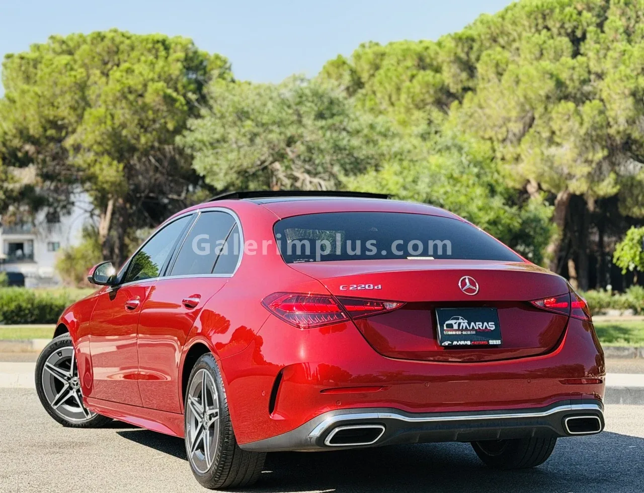 2022 Model Otomatik Mercedes-Benz C Serisi C 220 AMG Gazimağusa Satılık İkinci El | GalerimPlus - Thumbnail 4