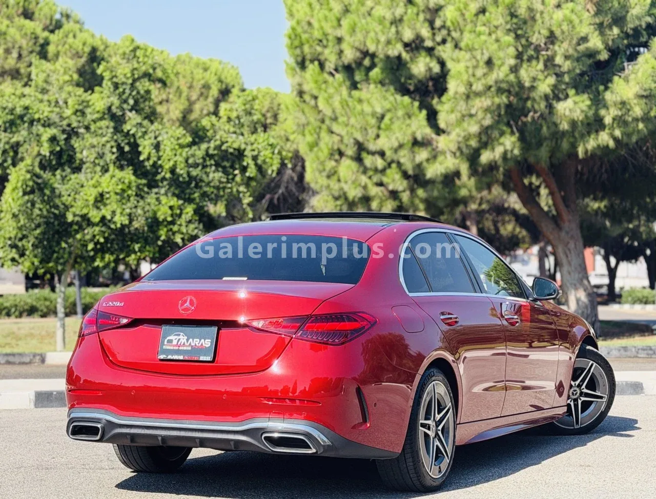 2022 Model Otomatik Mercedes-Benz C Serisi C 220 AMG Gazimağusa Satılık İkinci El | GalerimPlus - Thumbnail 5