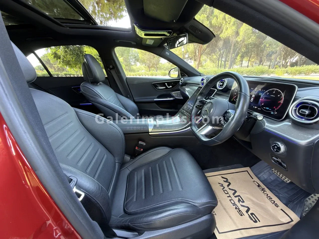 2022 Model Otomatik Mercedes-Benz C Serisi C 220 AMG Gazimağusa Satılık İkinci El | GalerimPlus - Thumbnail 6