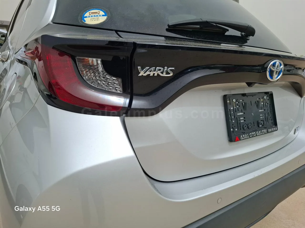 2021 Model Otomatik Toyota Yaris 1.5 Hybrid İskele Satılık İkinci El | GalerimPlus - Thumbnail 6