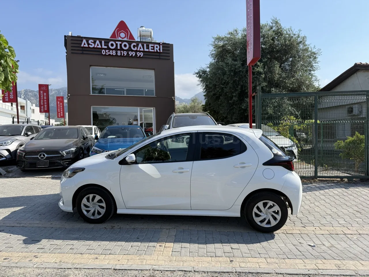 2021 Model Otomatik Toyota Yaris 1.0 Girne Satılık İkinci El | GalerimPlus - Thumbnail 7