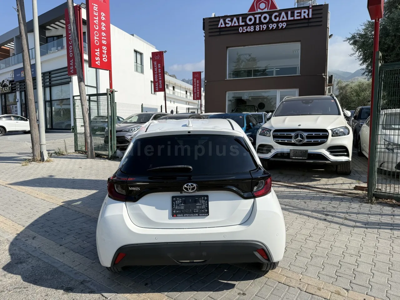 2021 Model Otomatik Toyota Yaris 1.0 Girne Satılık İkinci El | GalerimPlus - Thumbnail 8