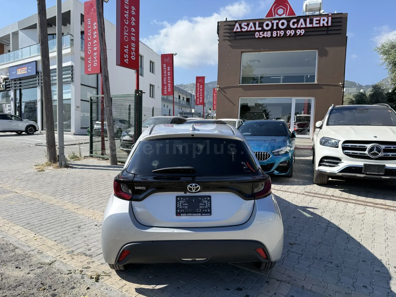 2021 Model Otomatik Toyota Yaris 1.0 Girne Satılık İkinci El | GalerimPlus - Thumbnail 8