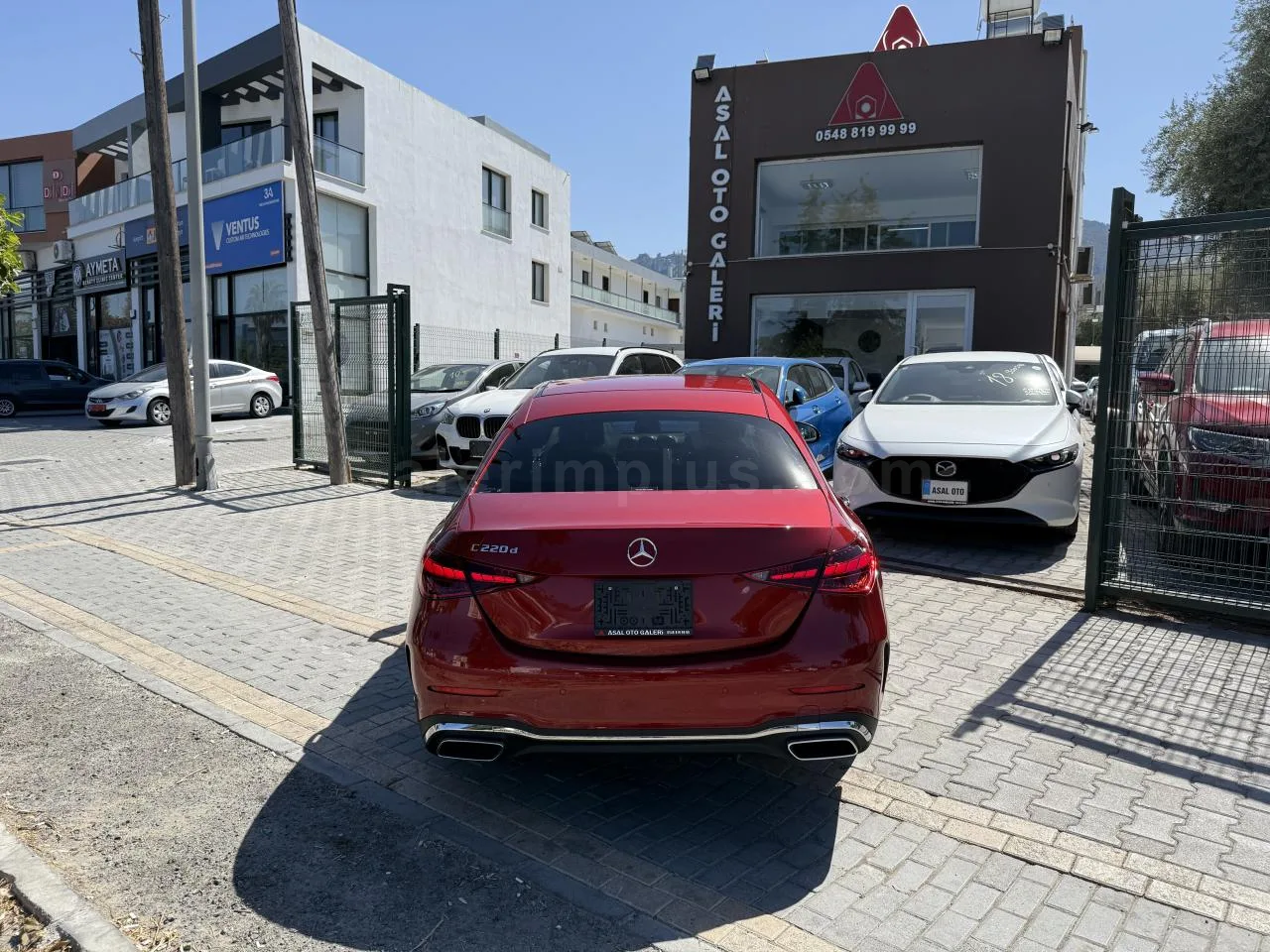 2022 Model Otomatik Mercedes-Benz C Serisi C 220 d Girne Satılık İkinci El | GalerimPlus - Thumbnail 8