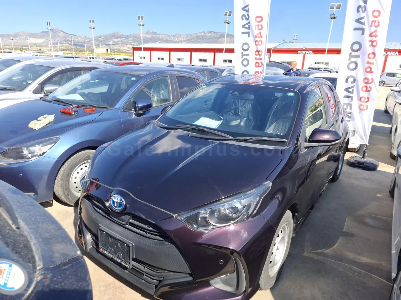 2021 Model Otomatik Toyota Yaris 1.5 Hybrid Lefkoşa Satılık İkinci El | GalerimPlus - Thumbnail 2