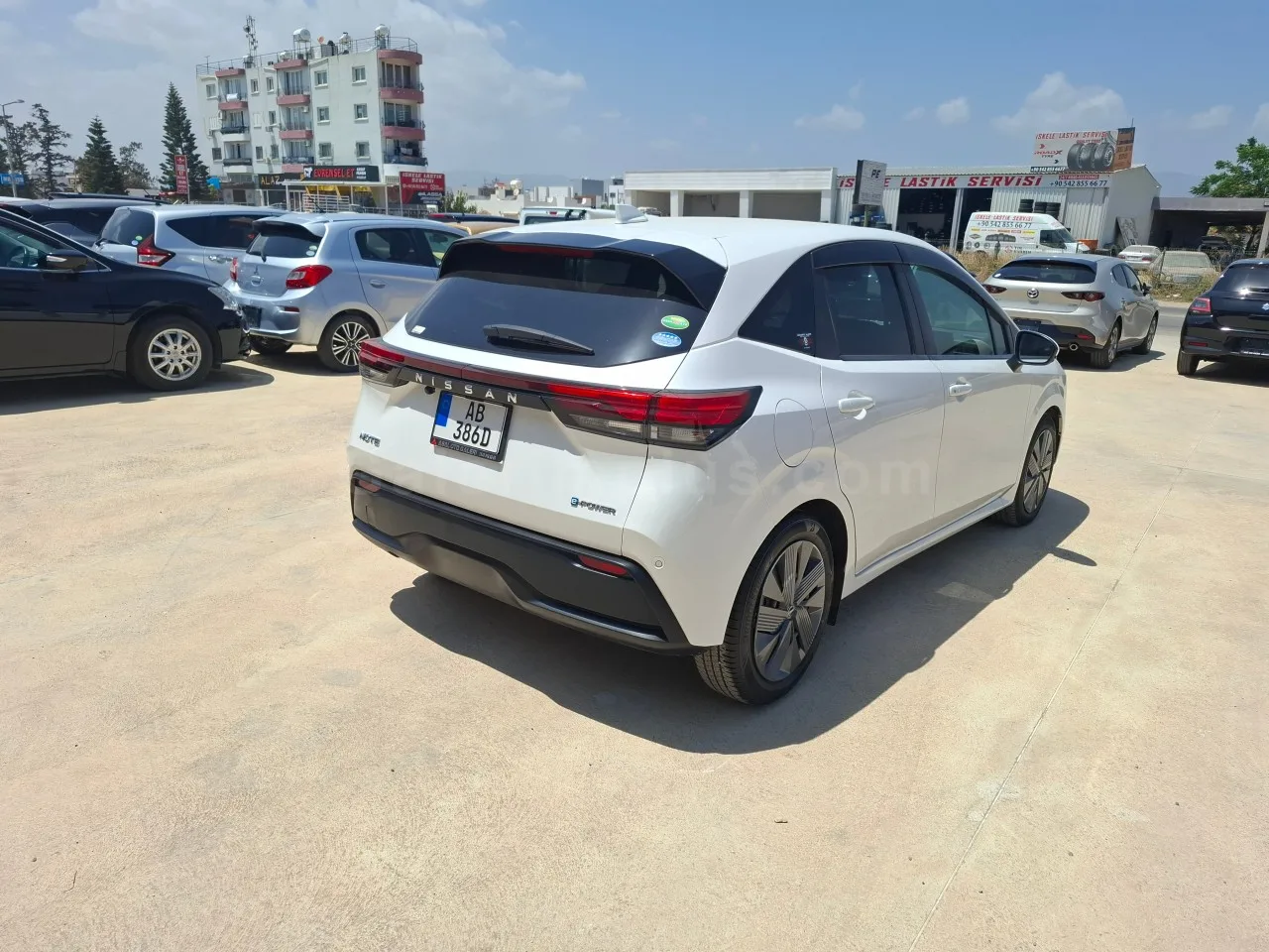 2021 Model Otomatik Nissan Note e-Power İskele Satılık İkinci El | GalerimPlus - Thumbnail 4