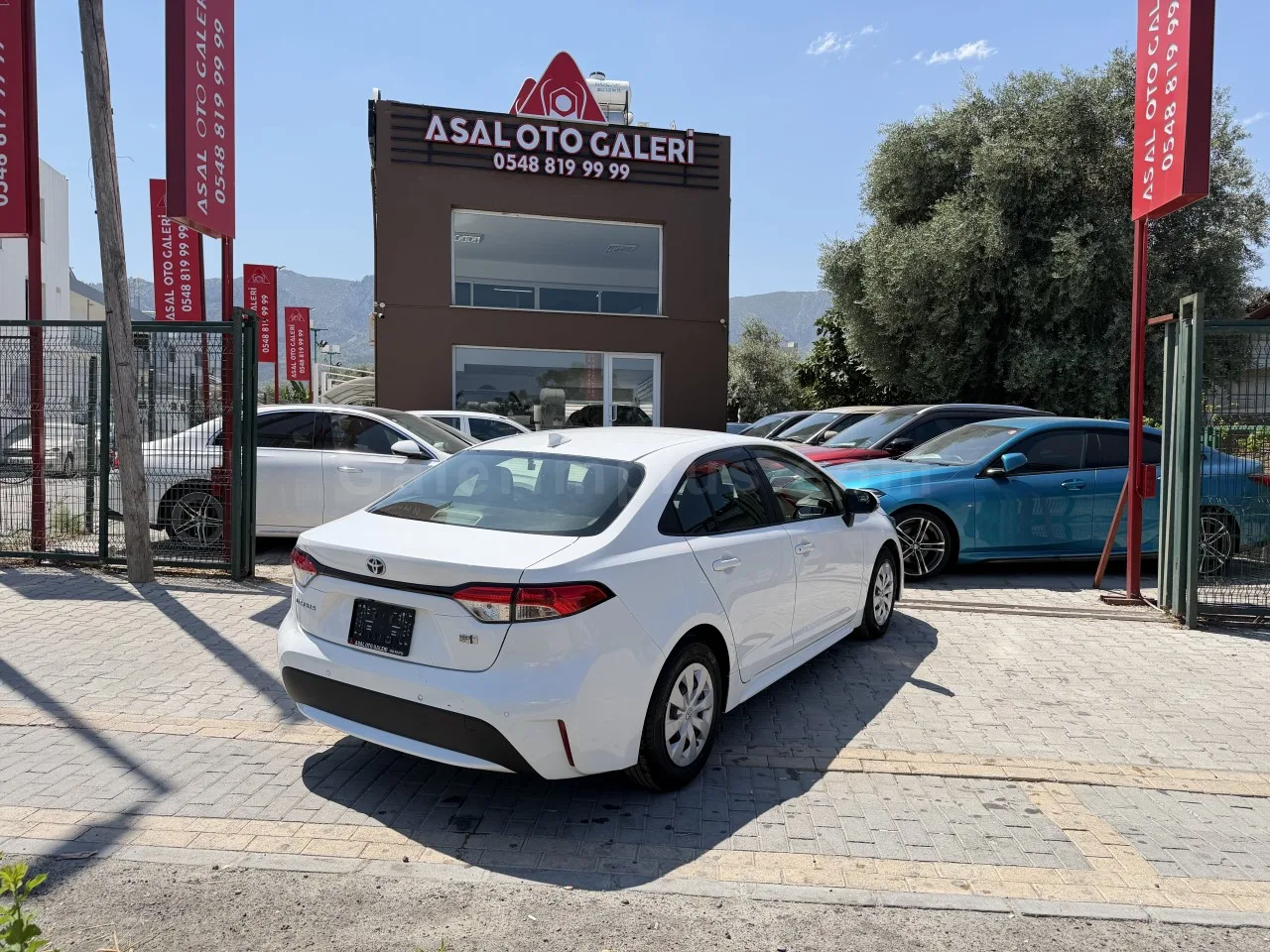 2022 Model Otomatik Toyota Corolla 1.8 Hybrid Girne Satılık İkinci El | GalerimPlus - Thumbnail 5