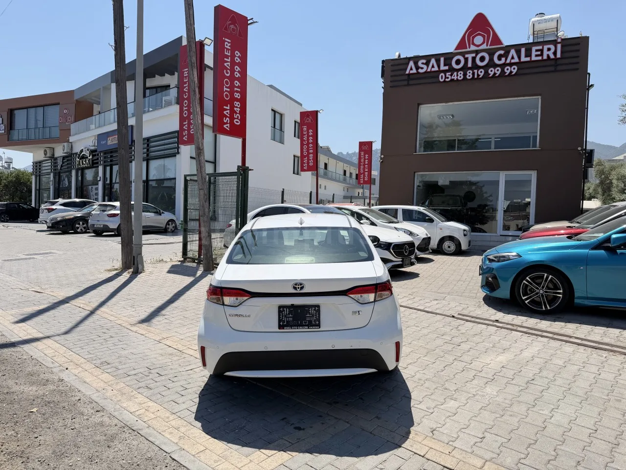 2022 Model Otomatik Toyota Corolla 1.8 Hybrid Girne Satılık İkinci El | GalerimPlus - Thumbnail 8
