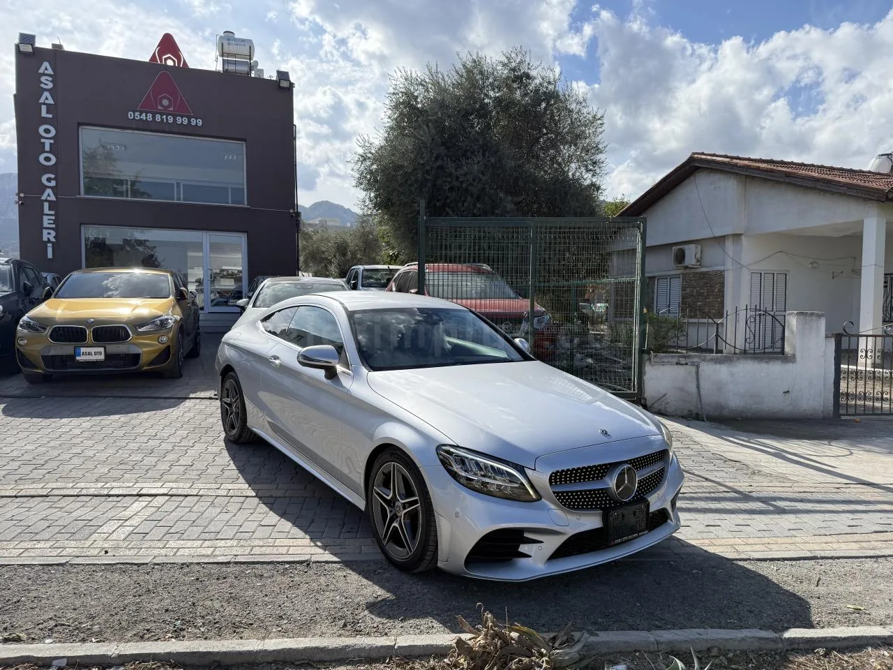 2021 Model Otomatik Mercedes-Benz C Serisi C 180 AMG Girne Satılık İkinci El | GalerimPlus - Thumbnail 2