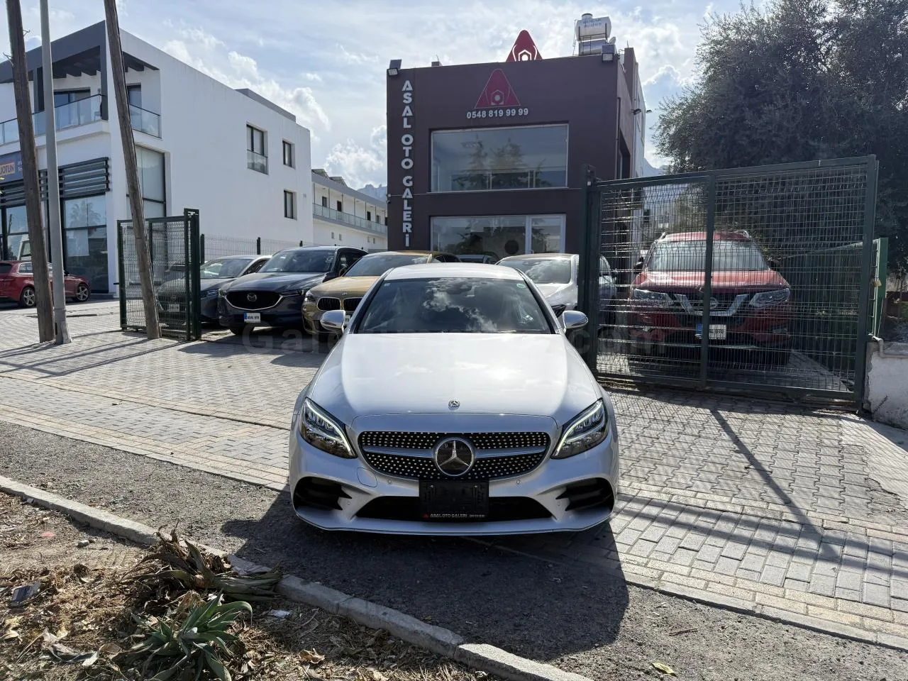 2021 Model Otomatik Mercedes-Benz C Serisi C 180 AMG Girne Satılık İkinci El | GalerimPlus - Thumbnail 3