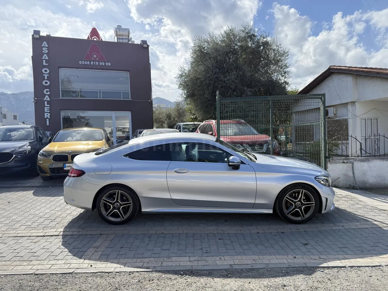 2021 Model Otomatik Mercedes-Benz C Serisi C 180 AMG Girne Satılık İkinci El | GalerimPlus - Thumbnail 4