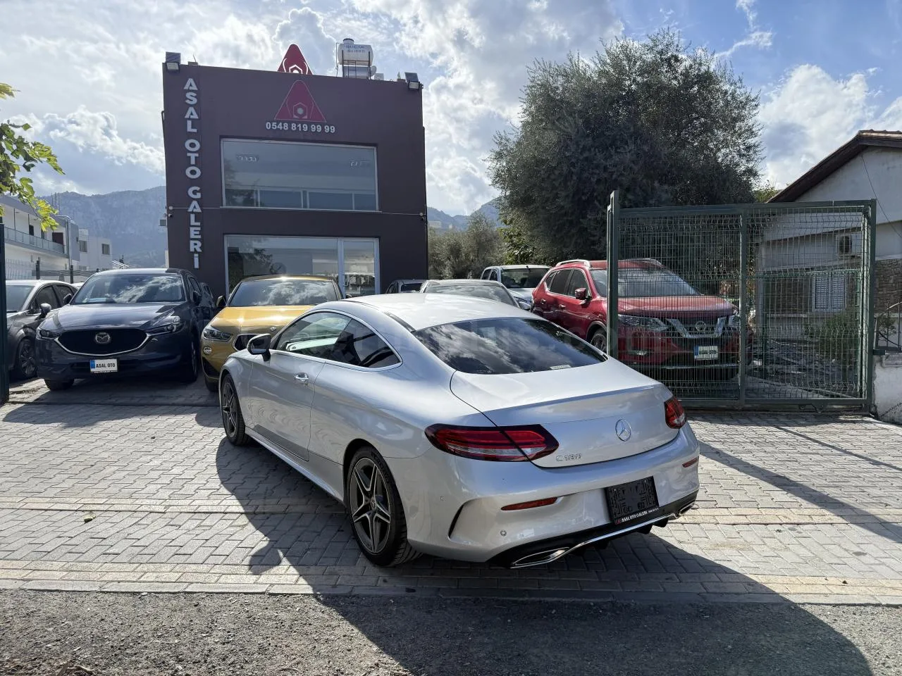 2021 Model Otomatik Mercedes-Benz C Serisi C 180 AMG Girne Satılık İkinci El | GalerimPlus - Thumbnail 6