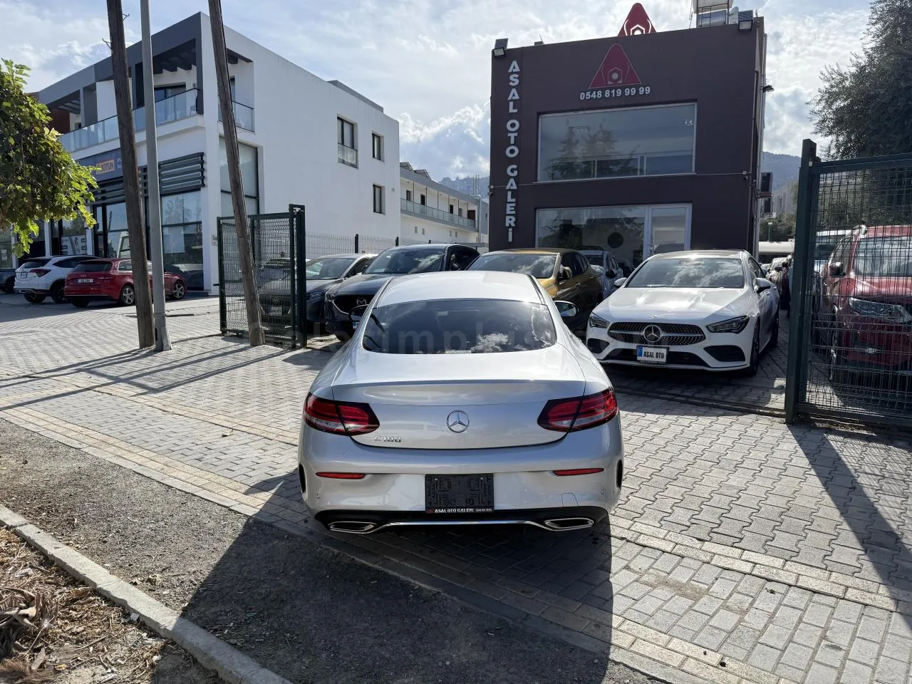 2021 Model Otomatik Mercedes-Benz C Serisi C 180 AMG Girne Satılık İkinci El | GalerimPlus - Thumbnail 8