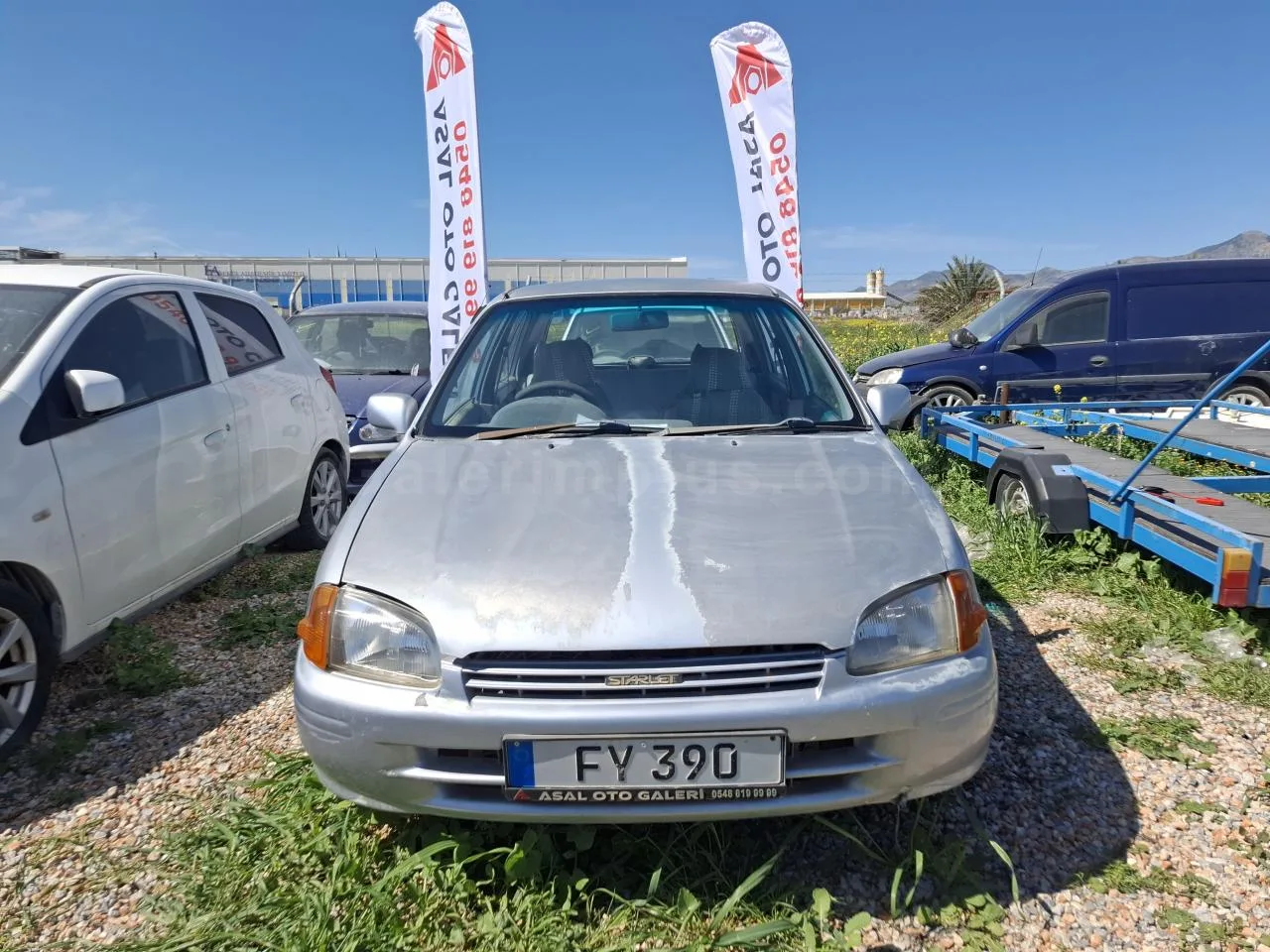1996 Model Otomatik Toyota Starlet 1.3 Lefkoşa Satılık İkinci El | GalerimPlus - Thumbnail 2
