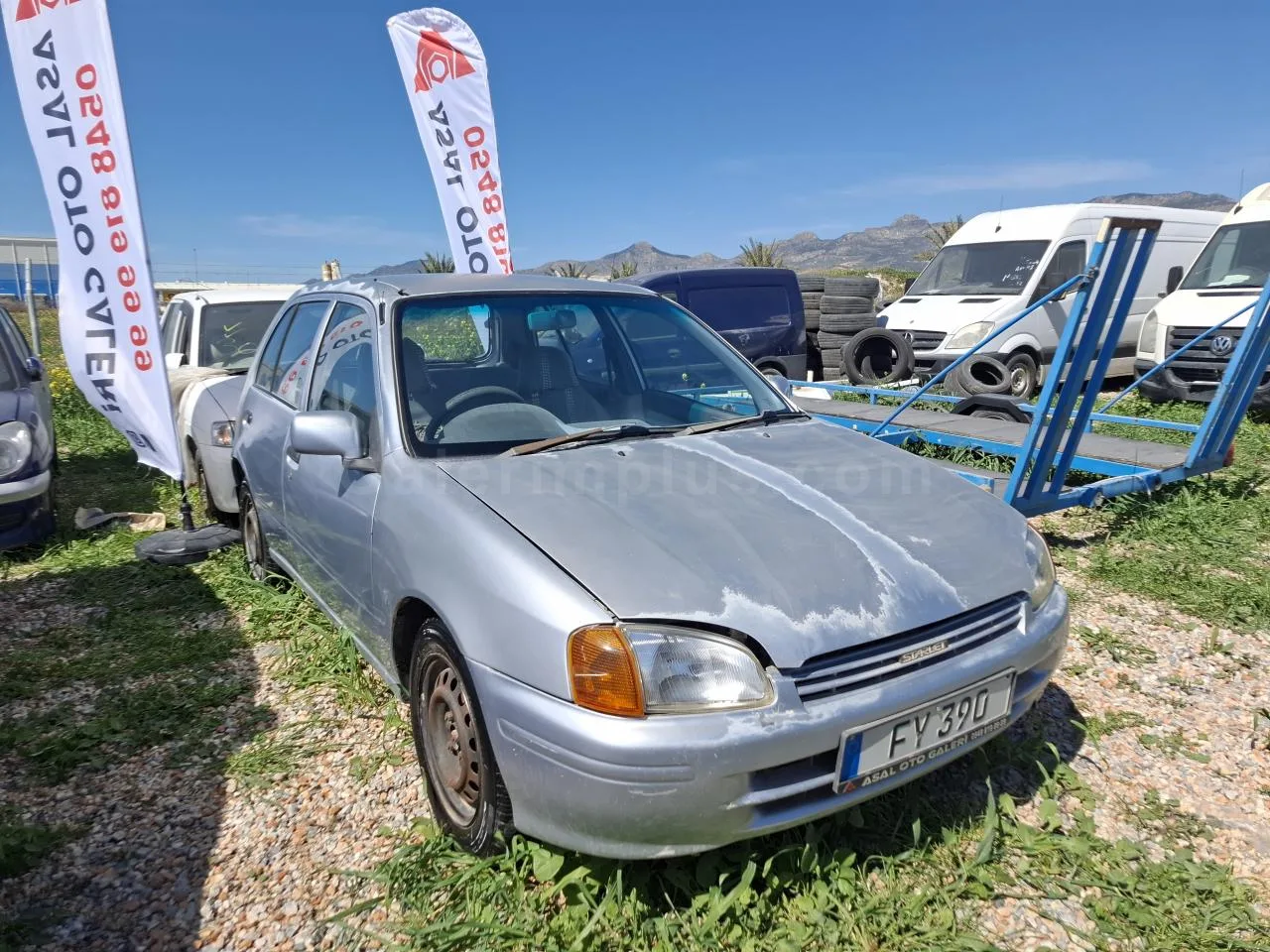 1996 Model Otomatik Toyota Starlet 1.3 Lefkoşa Satılık İkinci El | GalerimPlus - Thumbnail 3
