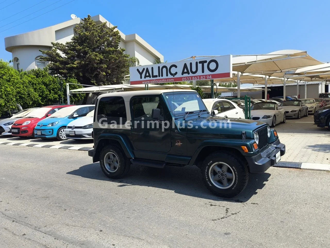 1998 Model Otomatik Jeep Wrangler Gazimağusa Satılık İkinci El | GalerimPlus - Thumbnail 3