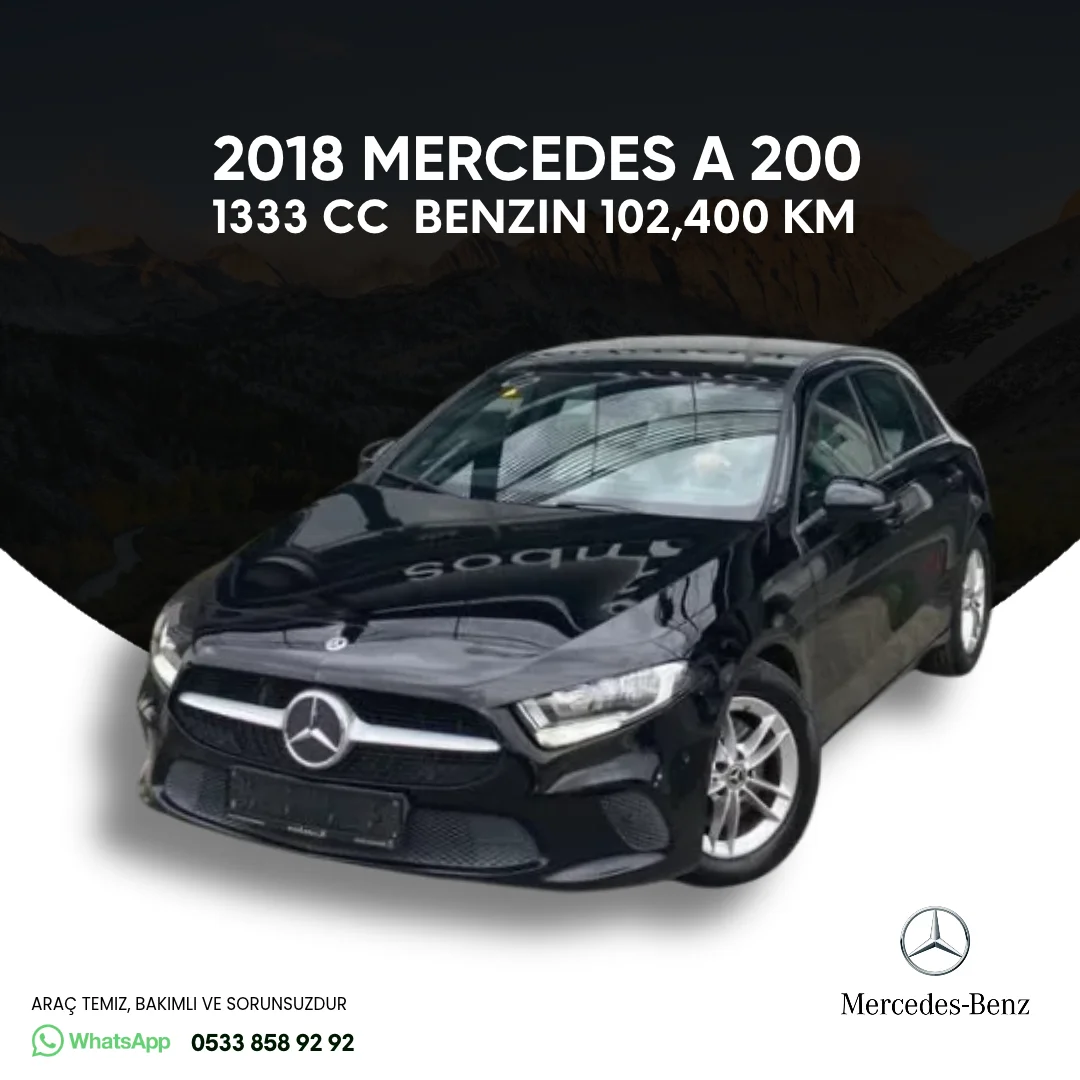 2018 Mercedes-Benz 200 200 200 200 Gazimağusa Satılık İkinci El | GalerimPlus - Fotoğraf 1