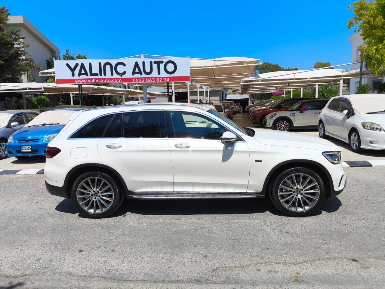 2021 Model Otomatik Mercedes - Benz GLC 350 e Gazimağusa Satılık İkinci El | GalerimPlus - Thumbnail 3