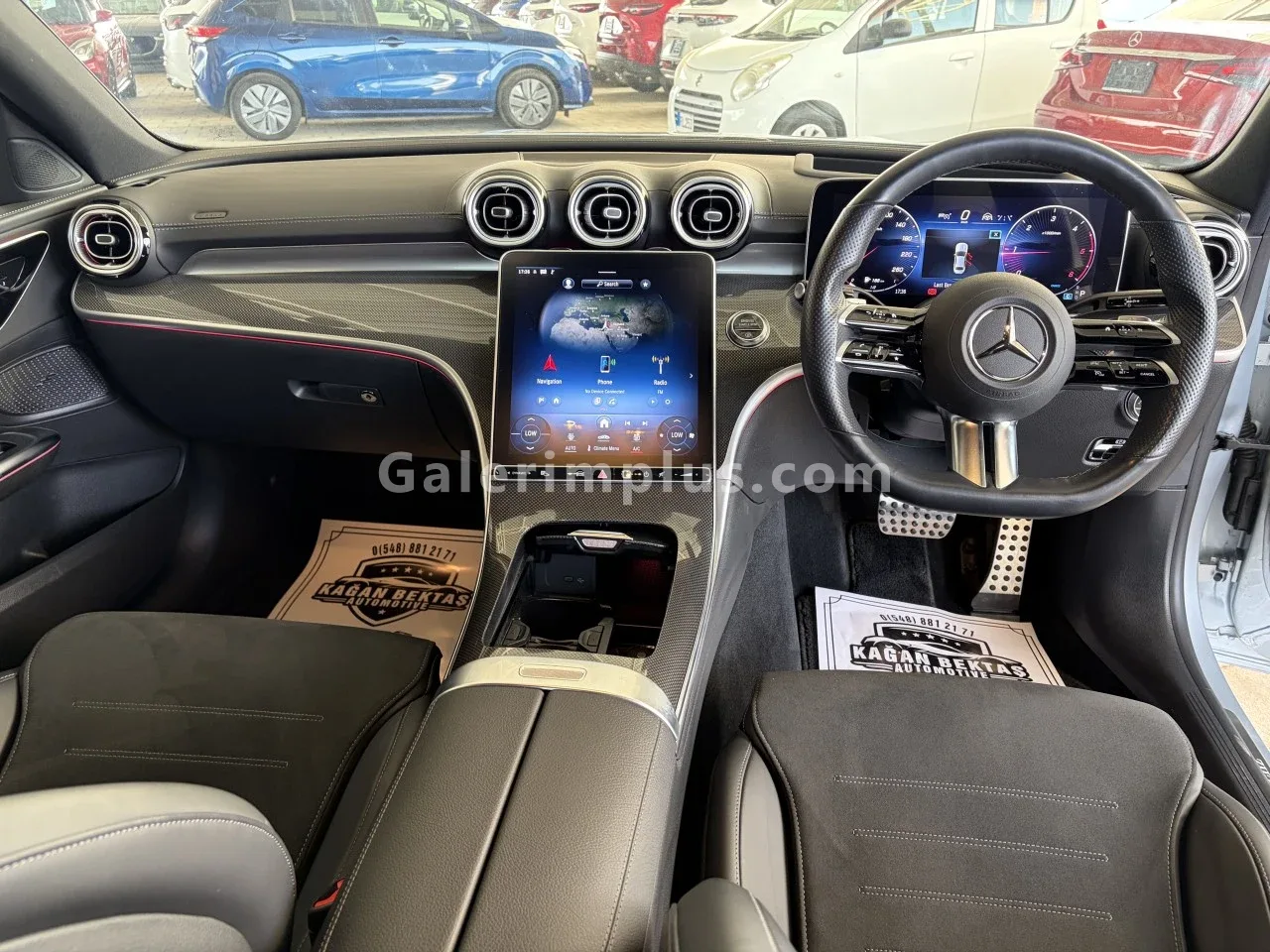 2022 Model Otomatik Mercedes-Benz C Serisi C 220 d Gazimağusa Satılık İkinci El | GalerimPlus - Thumbnail 8