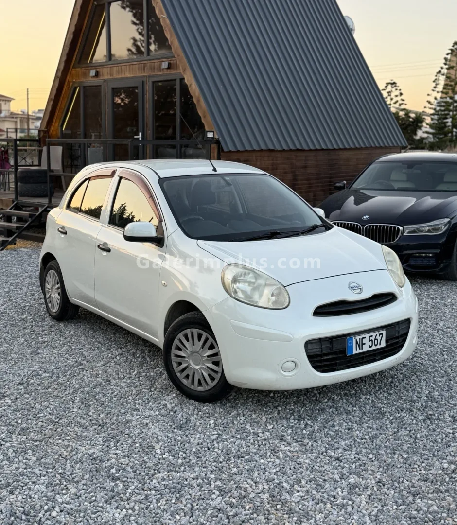 2012 Model Otomatik Nissan March 1.3 Lefkoşa Satılık İkinci El | GalerimPlus - Fotoğraf 1