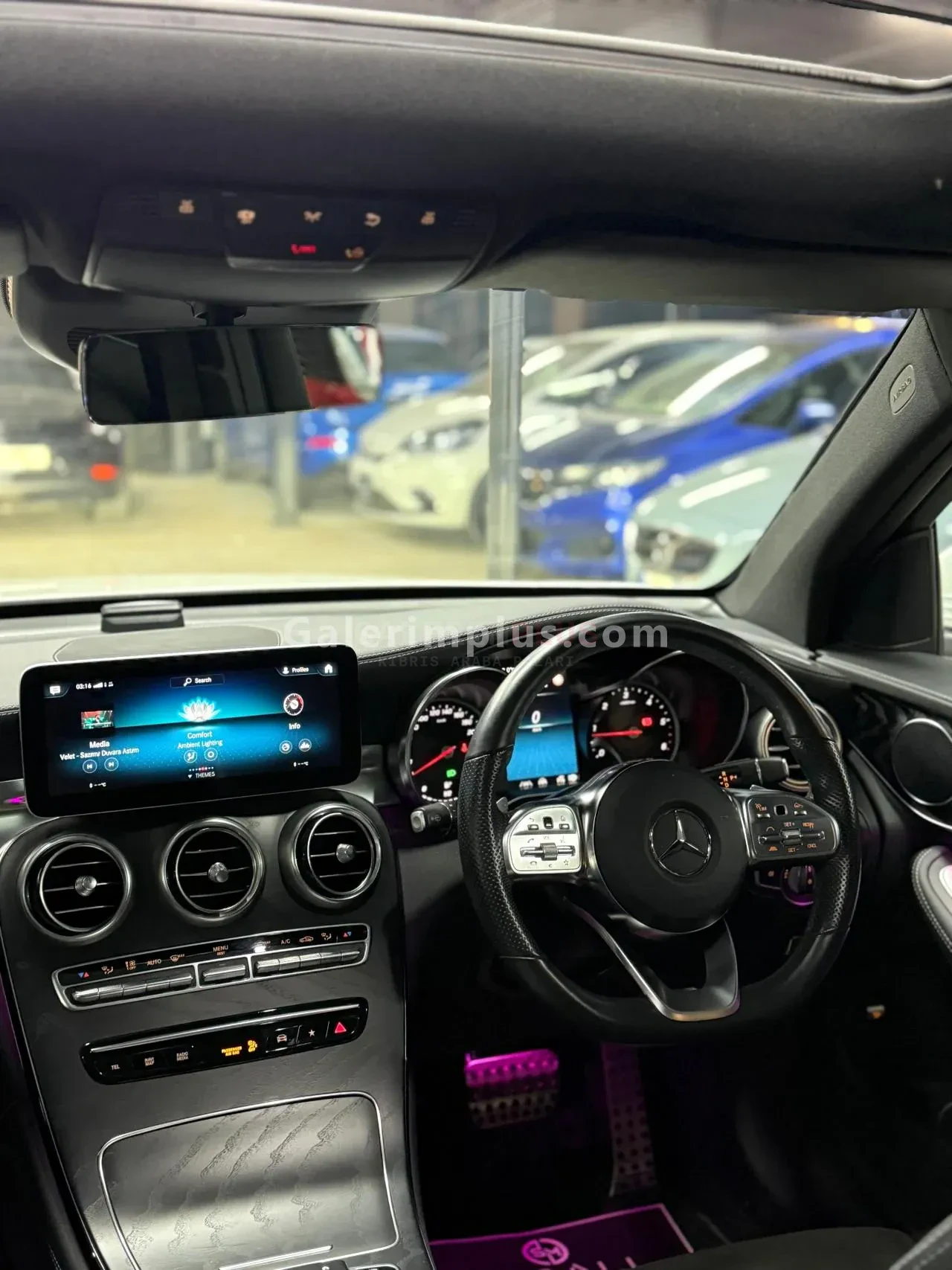 2021 Model Otomatik Mercedes - Benz GLC 220d AMG Gazimağusa Satılık İkinci El | GalerimPlus - Thumbnail 8