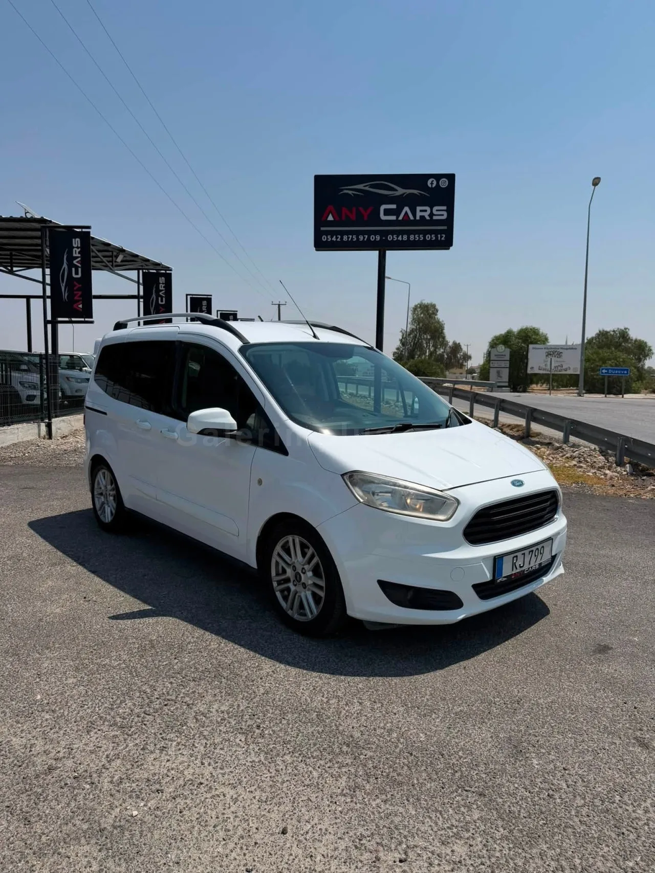 2018 Model Düz Ford Tourneo Courier Lefkoşa Satılık İkinci El | GalerimPlus - Fotoğraf 1