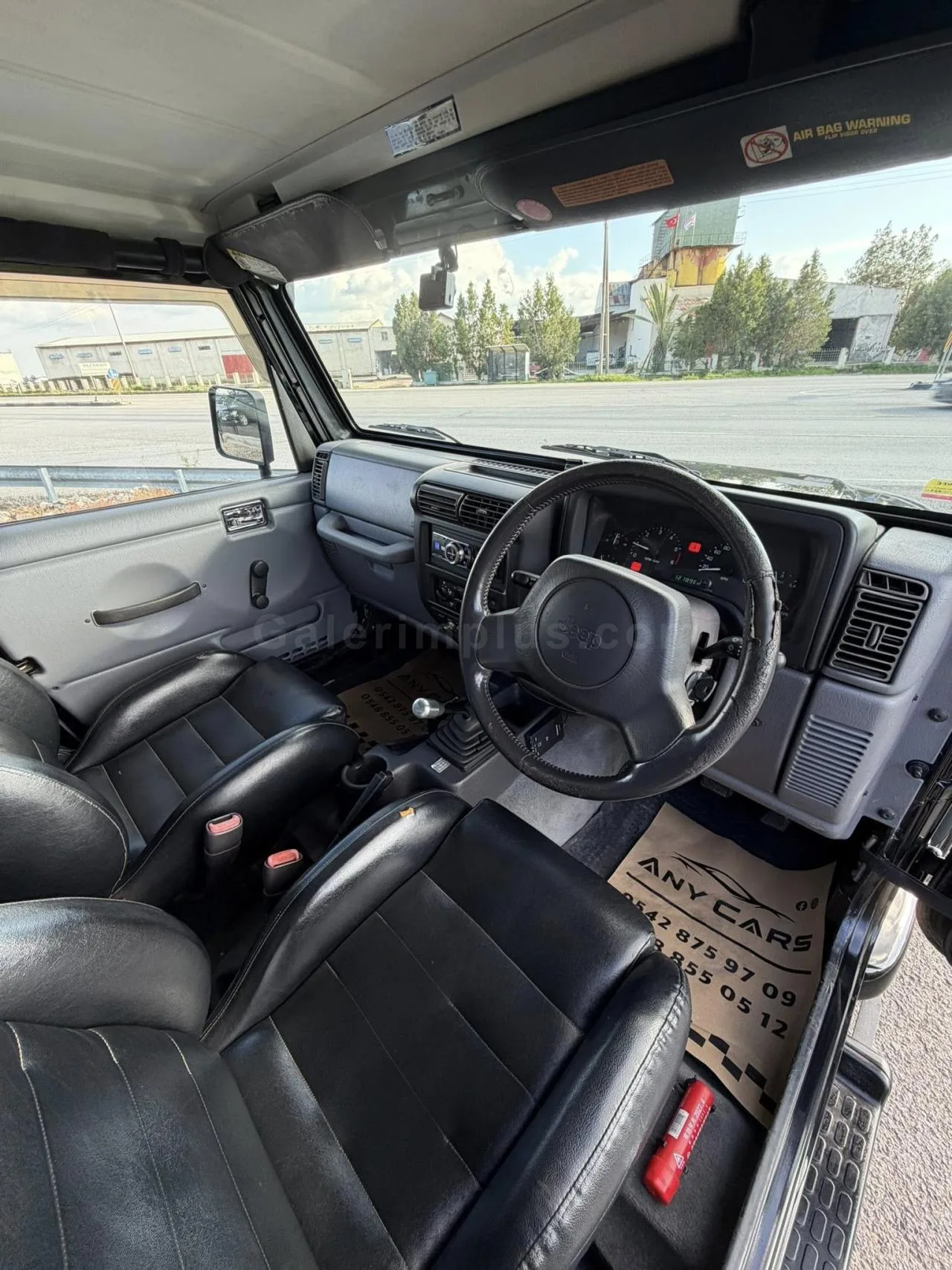 1997 Model Düz Jeep Wrangler Lefkoşa Satılık İkinci El | GalerimPlus - Thumbnail 3