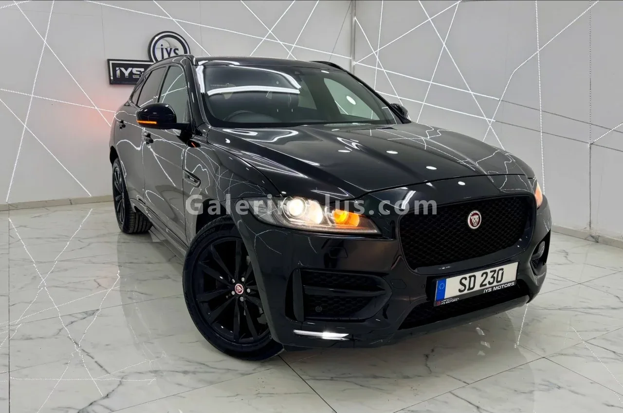 2017 Model Otomatik Jaguar F-Pace 2.0 D R-Sport Lefkoşa Satılık İkinci El | GalerimPlus - Fotoğraf 1