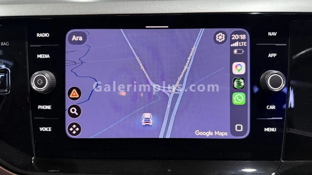2021 Model Otomatik Volkswagen Polo 1.0 TSI Lefkoşa Satılık İkinci El | GalerimPlus - Thumbnail 4