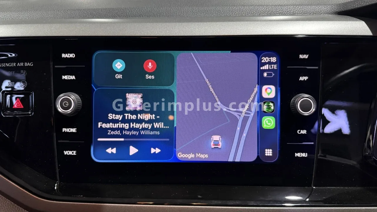 2021 Model Otomatik Volkswagen Polo 1.0 TSI Lefkoşa Satılık İkinci El | GalerimPlus - Thumbnail 8