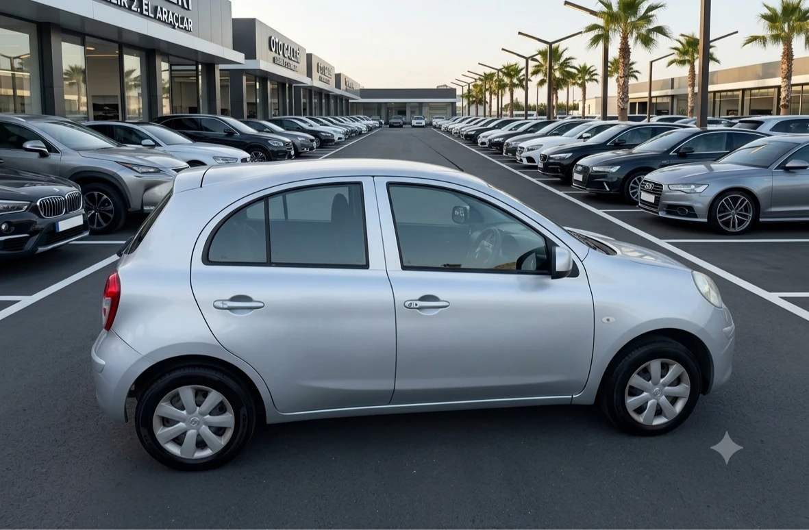 2011 Nissan March Lefkoşa Satılık İkinci El | GalerimPlus - Thumbnail 4