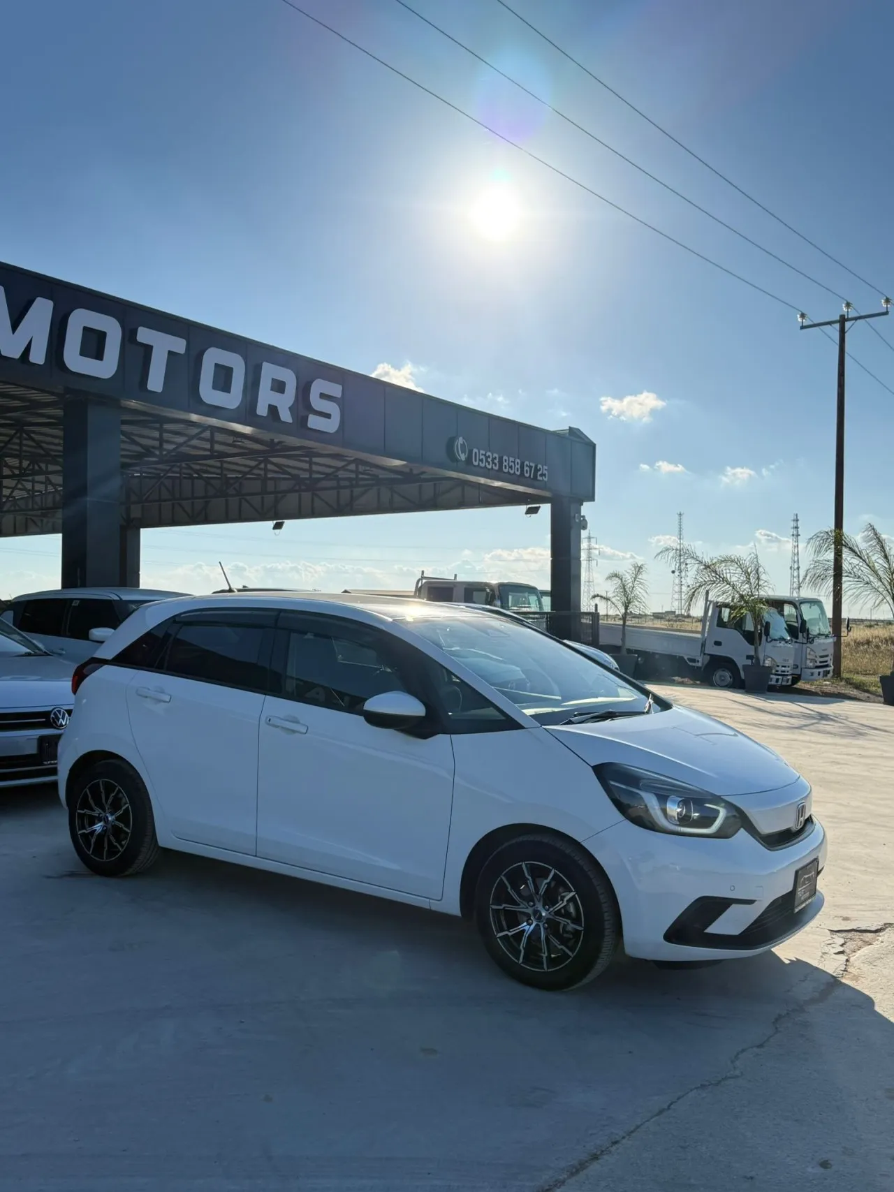2022 Honda Fit 1.5 Hybrid Automatic Gazimağusa Satılık İkinci El | GalerimPlus - Fotoğraf 1