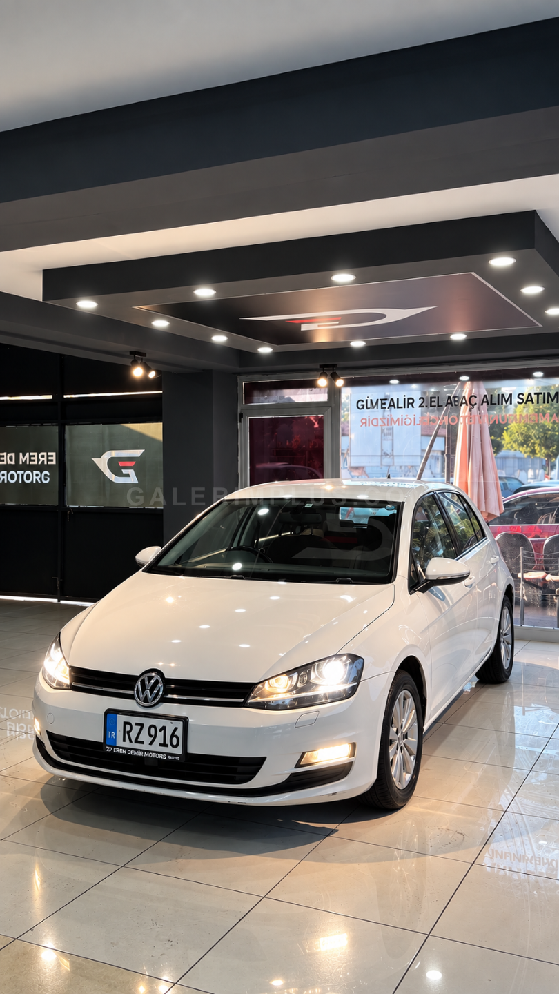 2015 Volkswagen Golf 1.2 TSI Comfortline 1.2 TSI GAZİMAĞUSA Satılık İkinci El | GalerimPlus - Thumbnail 3