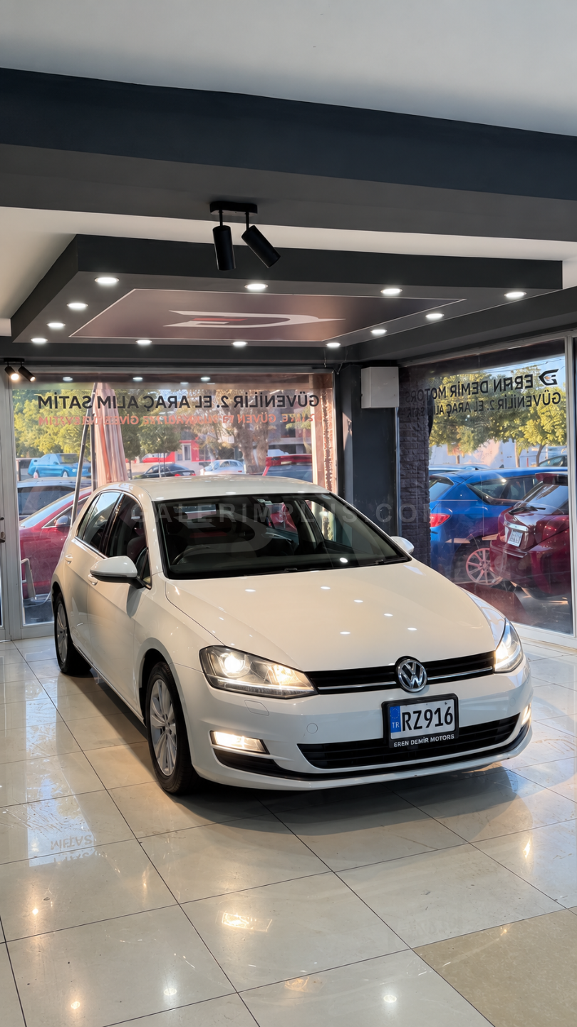2015 Volkswagen Golf 1.2 TSI Comfortline 1.2 TSI GAZİMAĞUSA Satılık İkinci El | GalerimPlus - Thumbnail 2