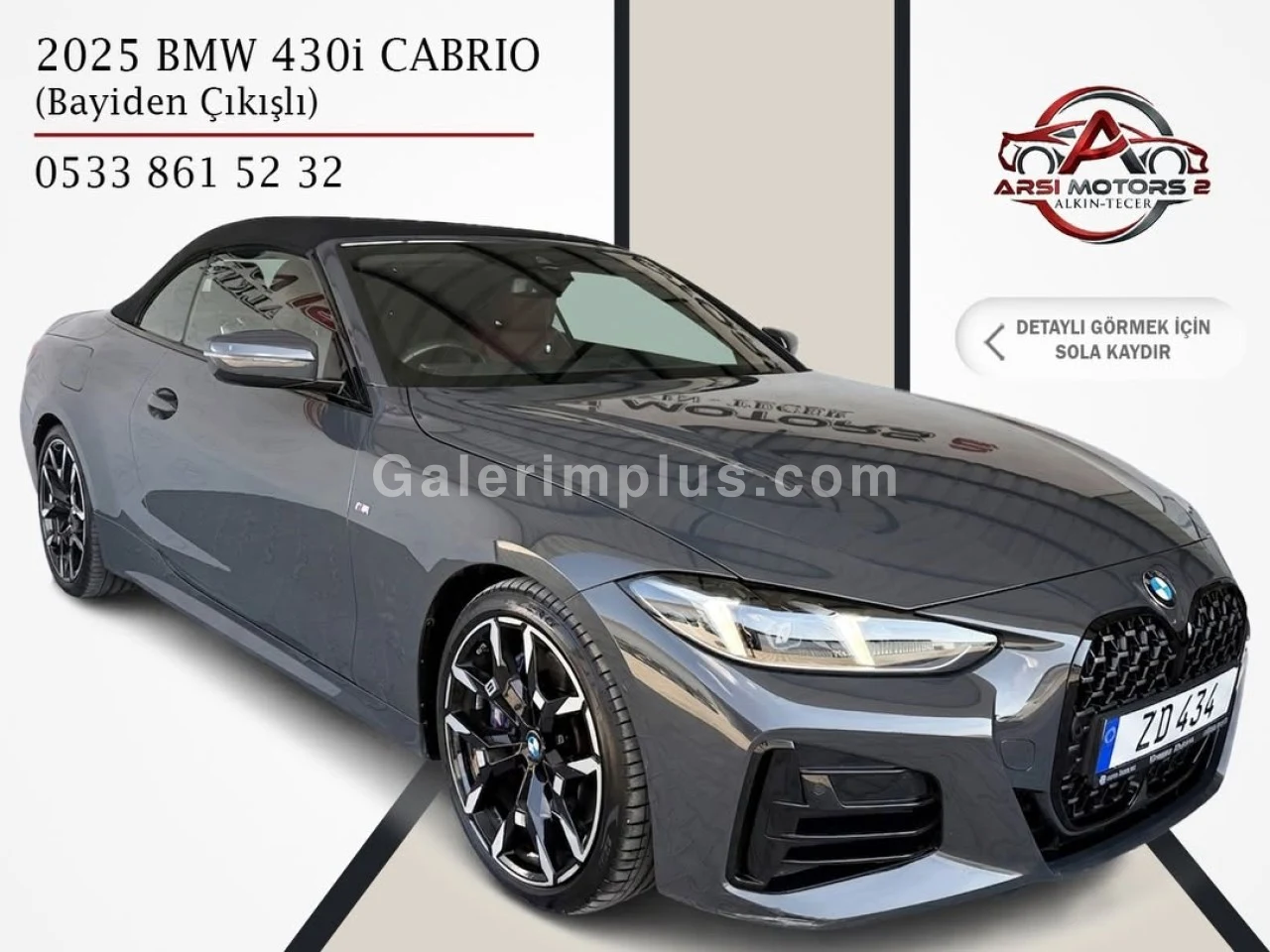 2025 BMW 4 Serisi Lefkoşa Satılık İkinci El | GalerimPlus - Fotoğraf 1